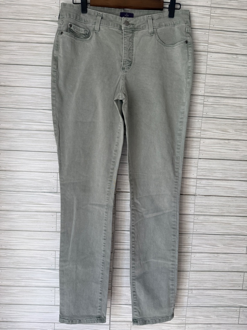 NYDJ Skinny Jeans in Sage Green